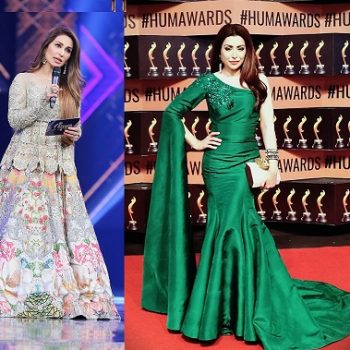 Hareem Farooq- Top 10 Best Dressed Celebrities at PEL 5th Hum Awards 2017