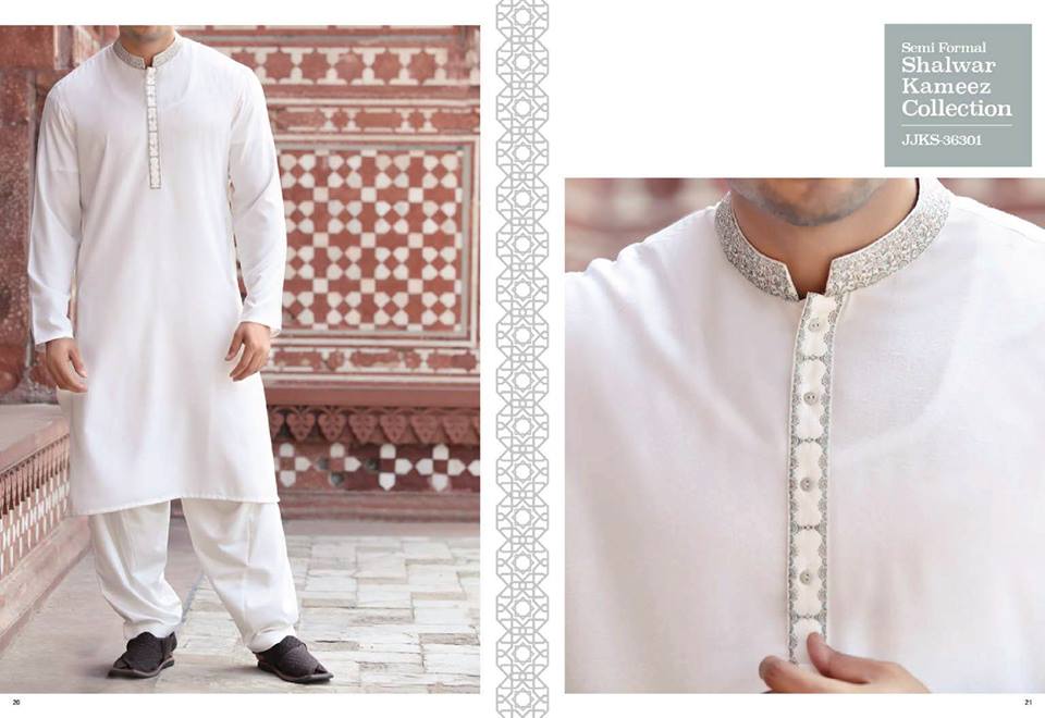 off white shalwar kameez design