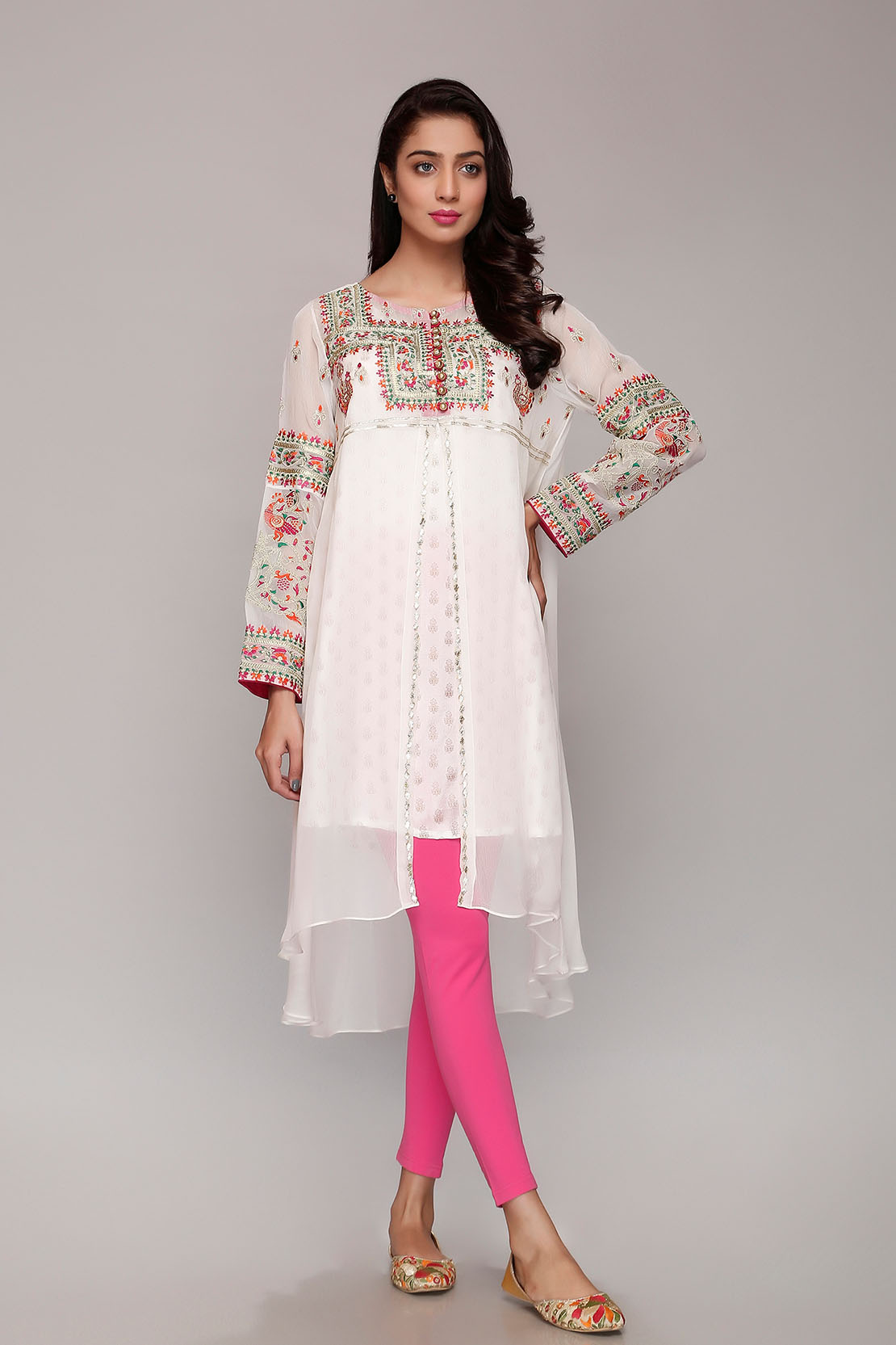 Rang Ja Latest  Colorful Kurti Dresses  2019 2020  Eid Collection