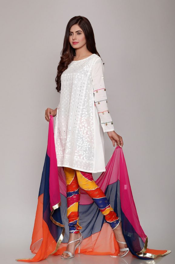 Rang Ja Latest  Colorful Kurti Dresses  2019 2020  Eid Collection