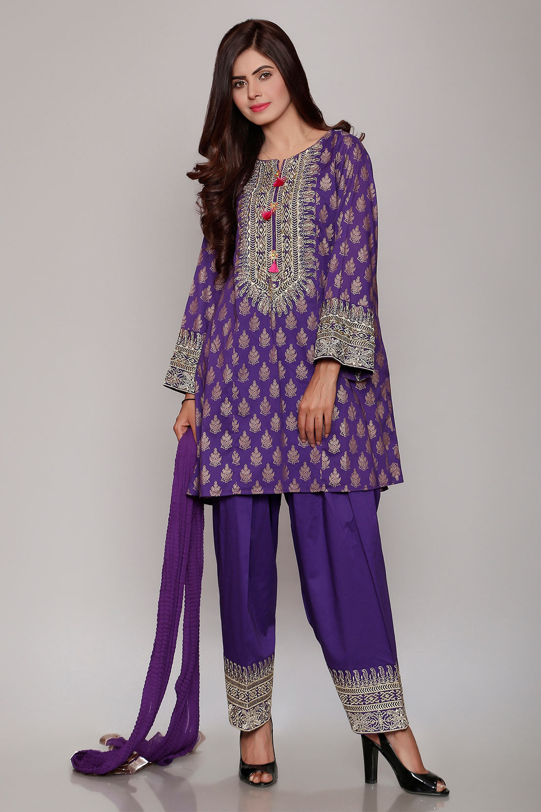 Rang Ja Trendy Eid Colorful Kurti Dresses 2018 2019 Collection 4 StylesGap