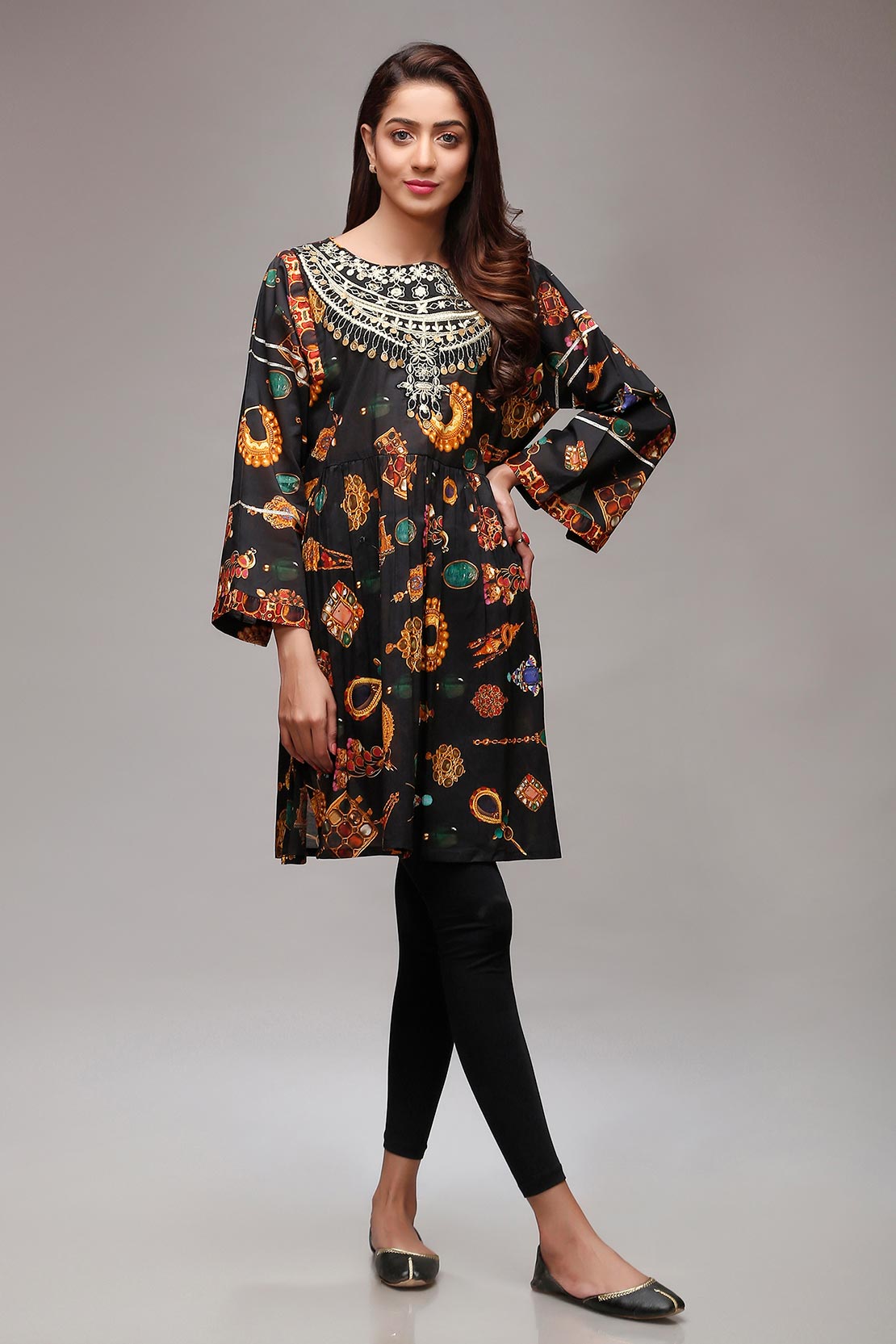 colourful kurti