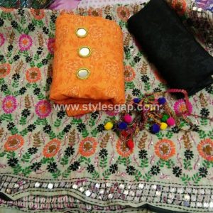 Latest Phulkari Dress Designs 2022-23 Dupatta, Trousers, Jackets