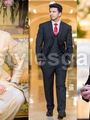 Latest Men Wedding Dresses Mehndi Barat Walima Collection 2017-2018