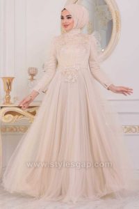 Fancy Party Wear Formal Hijabs Abaya Evening Dresses