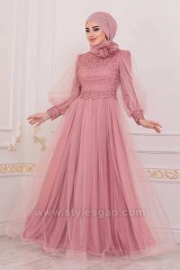 Fancy Party Wear Formal Hijabs Abaya Evening Dresses