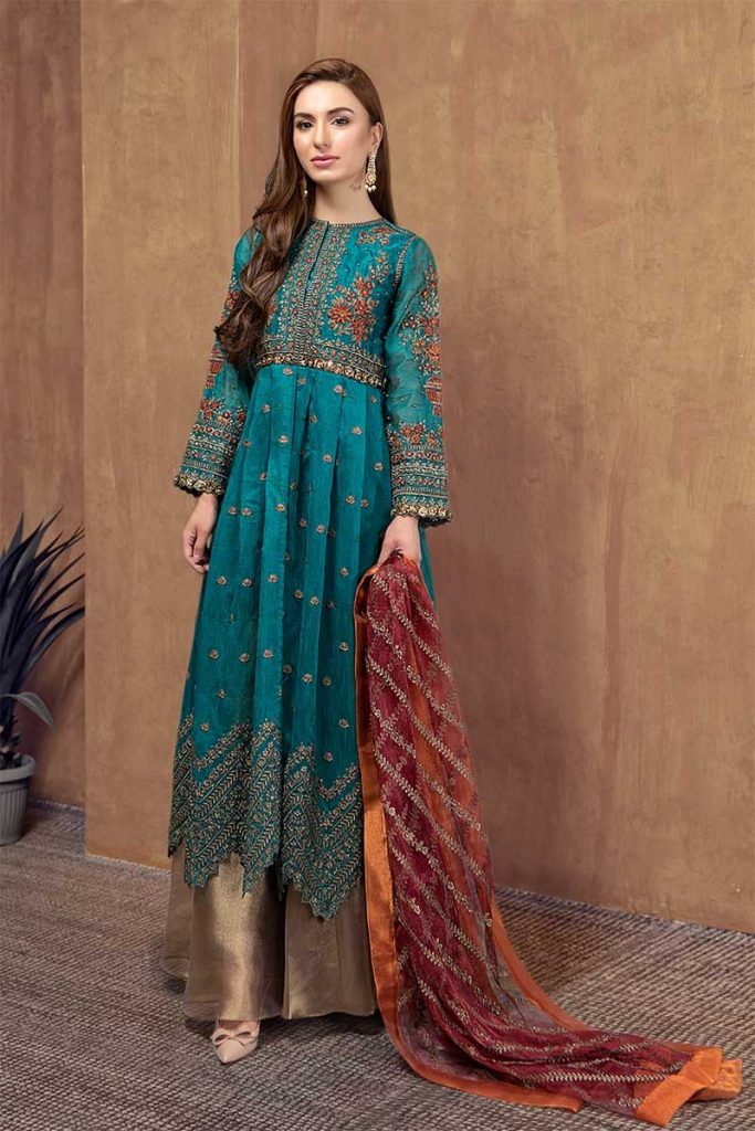 party wear gown for winter