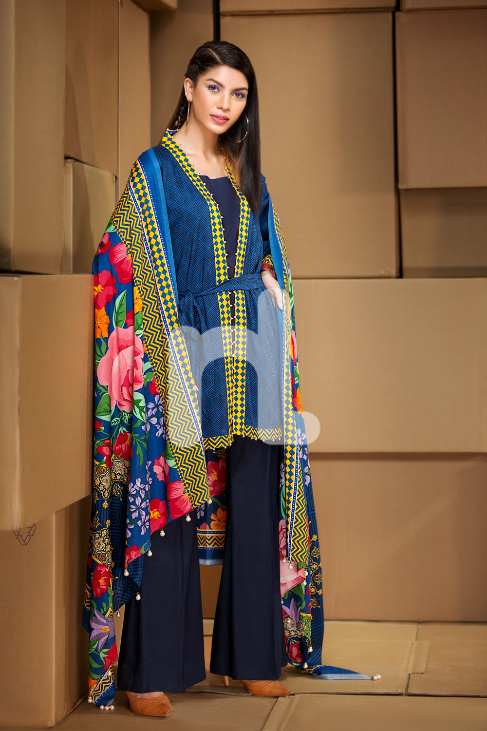 Nishat Linen Winter Dresses Collection 2017 2018 Stitched Un