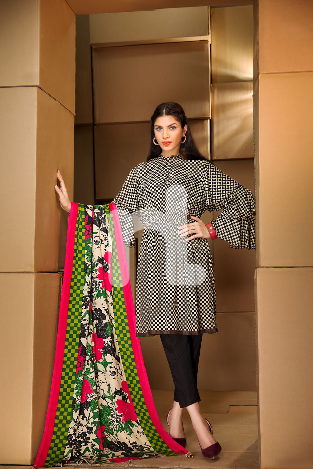 Nishat Linen Winter Dresses Collection 2017 2018 Stitched Un stitched 2 StylesGap