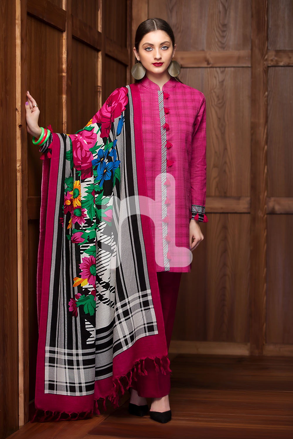 Nishat winter top collection 2018