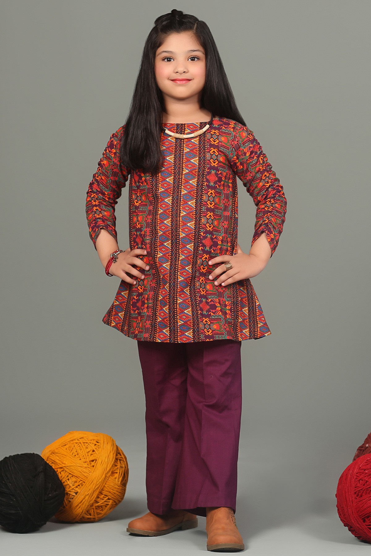 Kayseria Best Winter Dresses Collection 2018-19 for Women & Little Girls