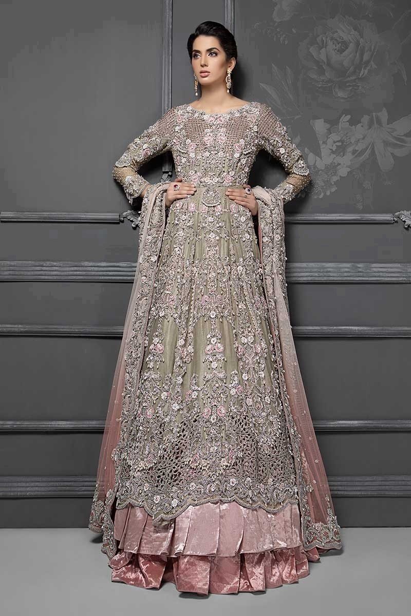 pakistani bridal maxi 2019