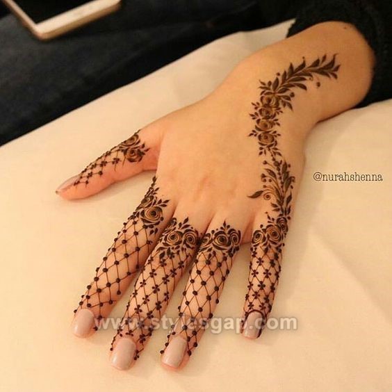 Beautiful Easy Finger Mehndi Designs 2020 2021 Styles