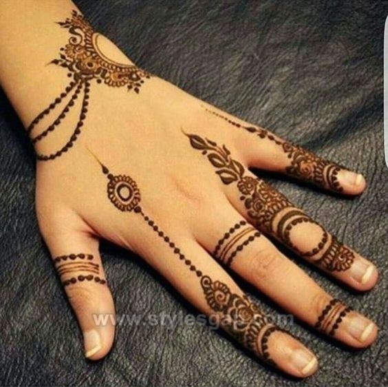 Beautiful Easy Finger Mehndi Designs 2020 2021 Styles