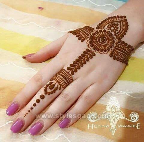 Beautiful Easy Finger Mehndi Designs 2020 2021 Styles