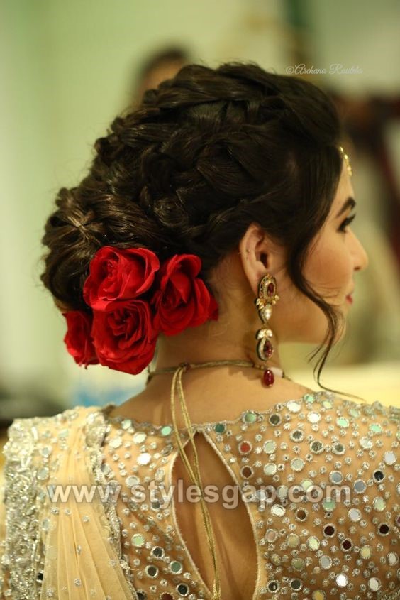 Latest Asian Party Wedding Hairstyles 2018-2019 Trends