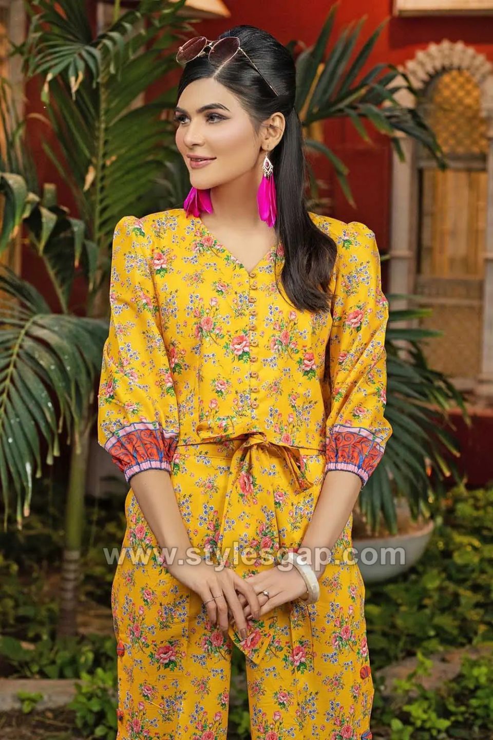 Latest Summer Single Printed Dresses Digital Floral Designs 2024 | Kurti  designs, Stylish dresses for girls, Dress design patterns