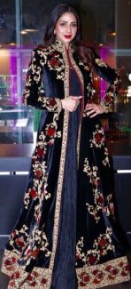 winter gown for ladies