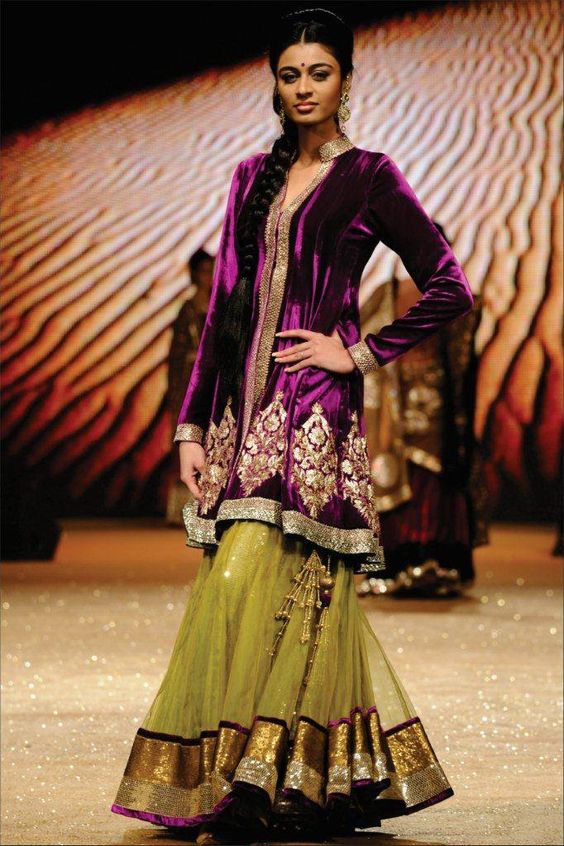 Pakistani velvet dresses 2018 deals