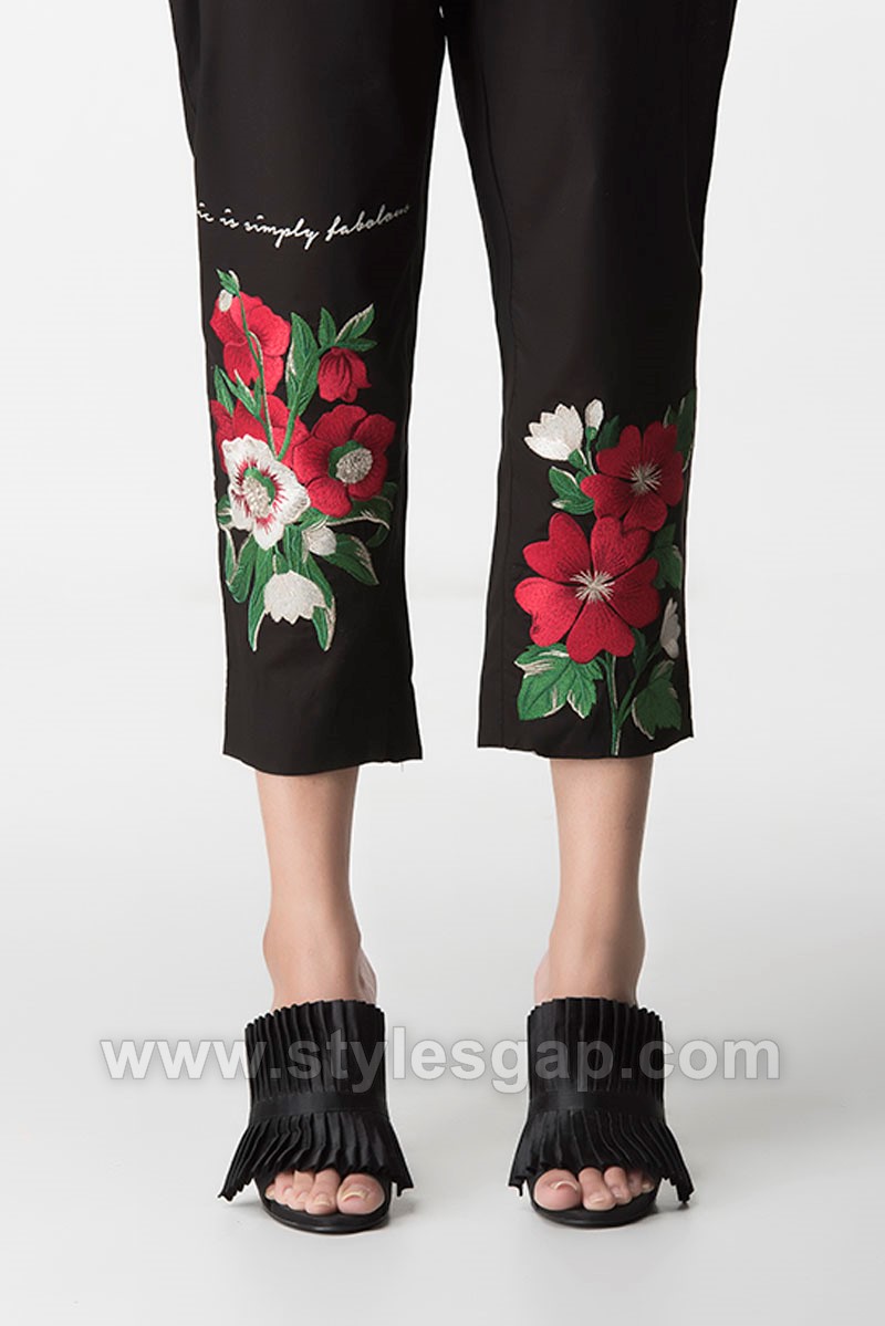 1PC Embroidered Stitched Trousers Nishat Outlet – Nishat FPS