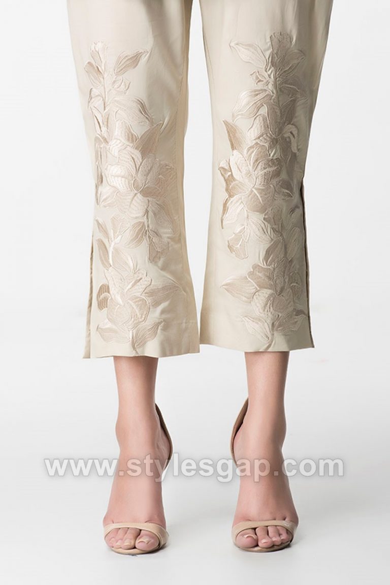 floral embroidered pants (2)