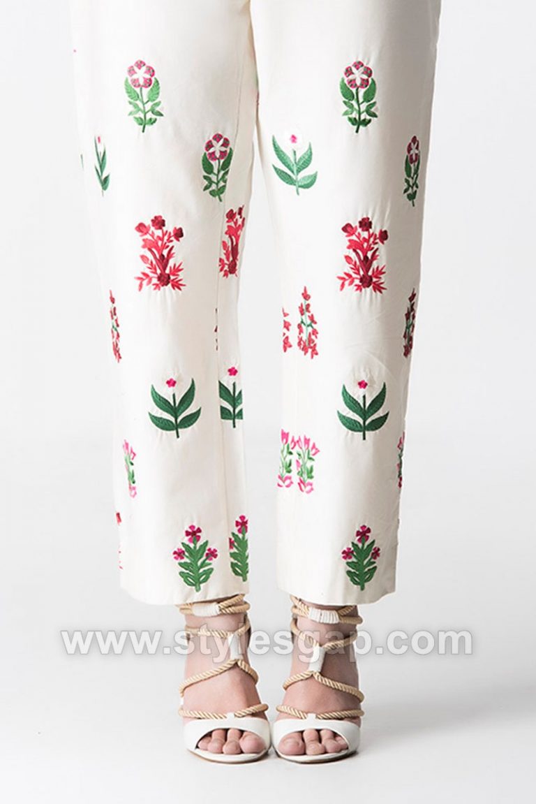 Latest Trouser Pants Designs Shalwar Styles 2024-2025 Collection