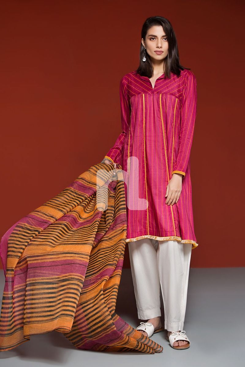 shirt and dupatta