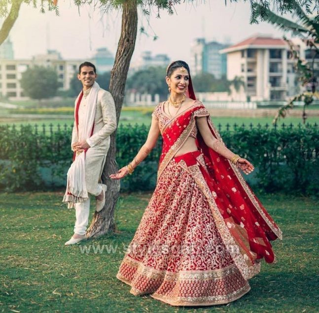 Latest Indian Bridal Lehenga trends 2018 (6)