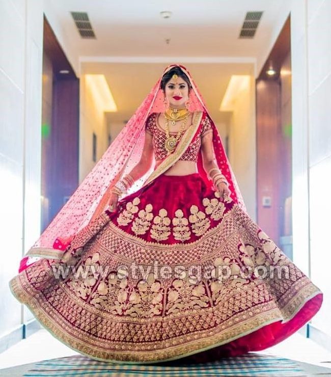 Latest Indian Bridal Dressing Trends 2018-19 Makeup 