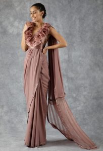 Indian Manish Malhotra Latest Designer Saree Collection