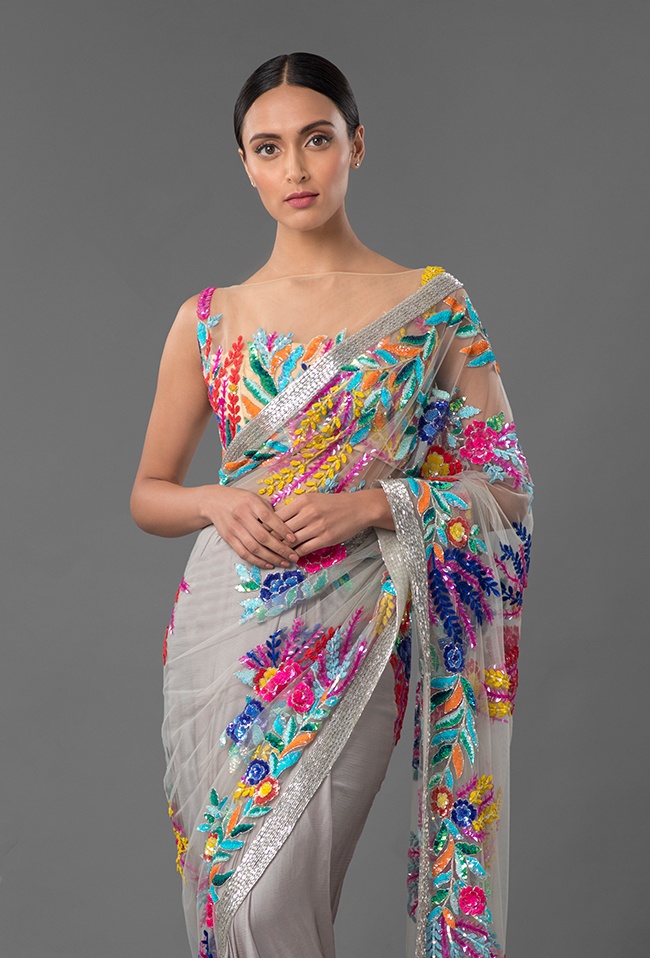 Indian Manish Malhotra Latest Designer Saree Collection