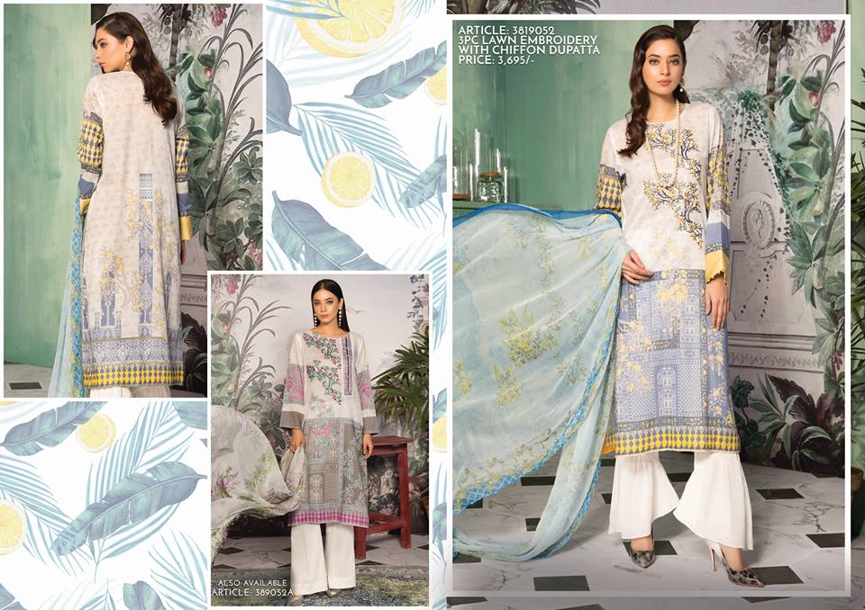 warda chiffon collection 2020
