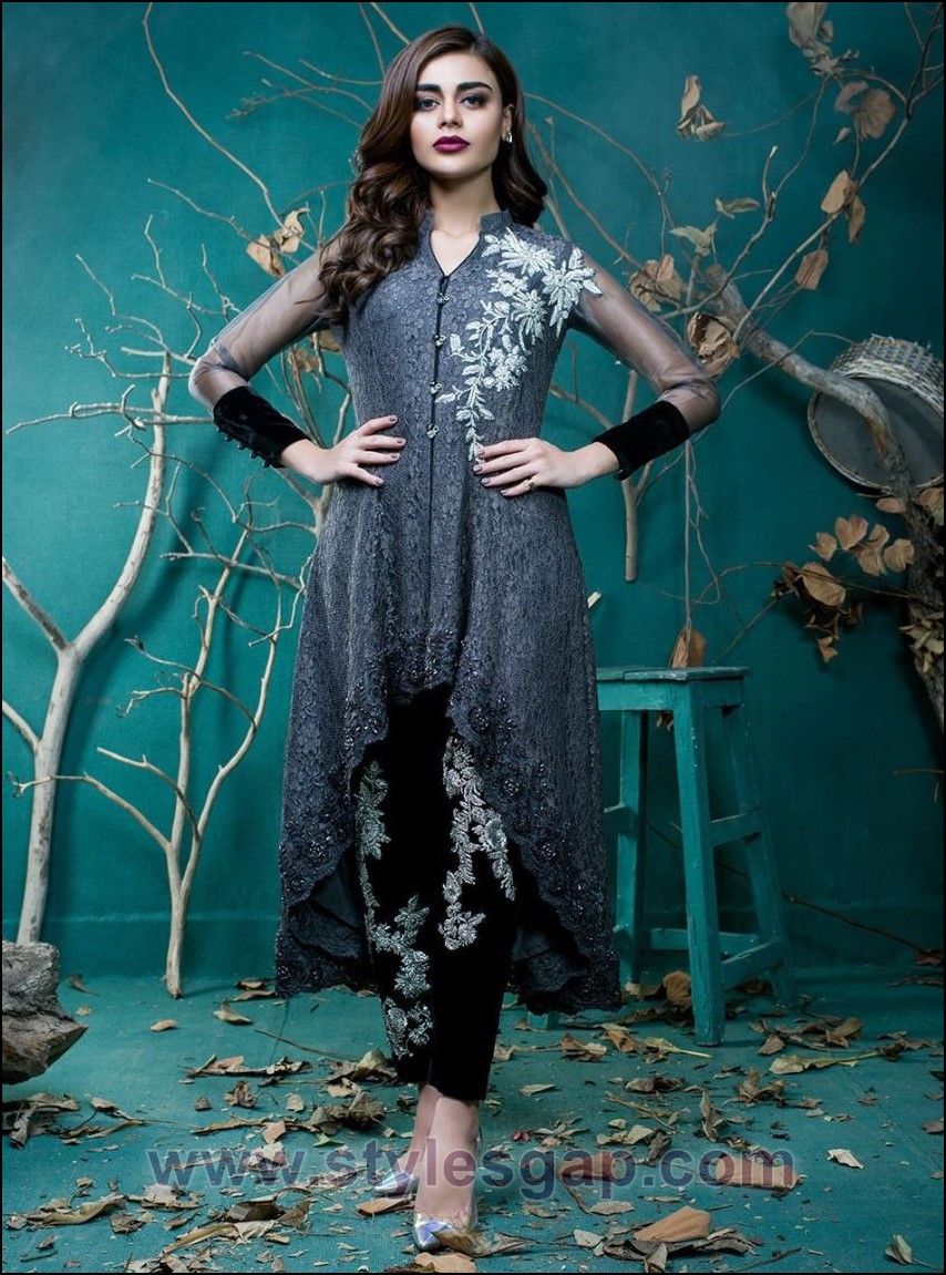 Latest Ladies Medium Shirts Frocks Designs & Styles 2024