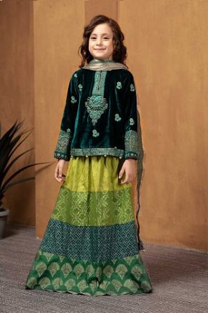 Maria B Fancy Kids Dresses Designs for Girls