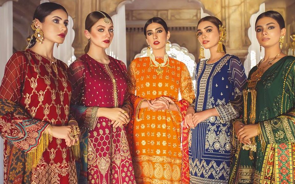 khaadi khaas party wear 2018