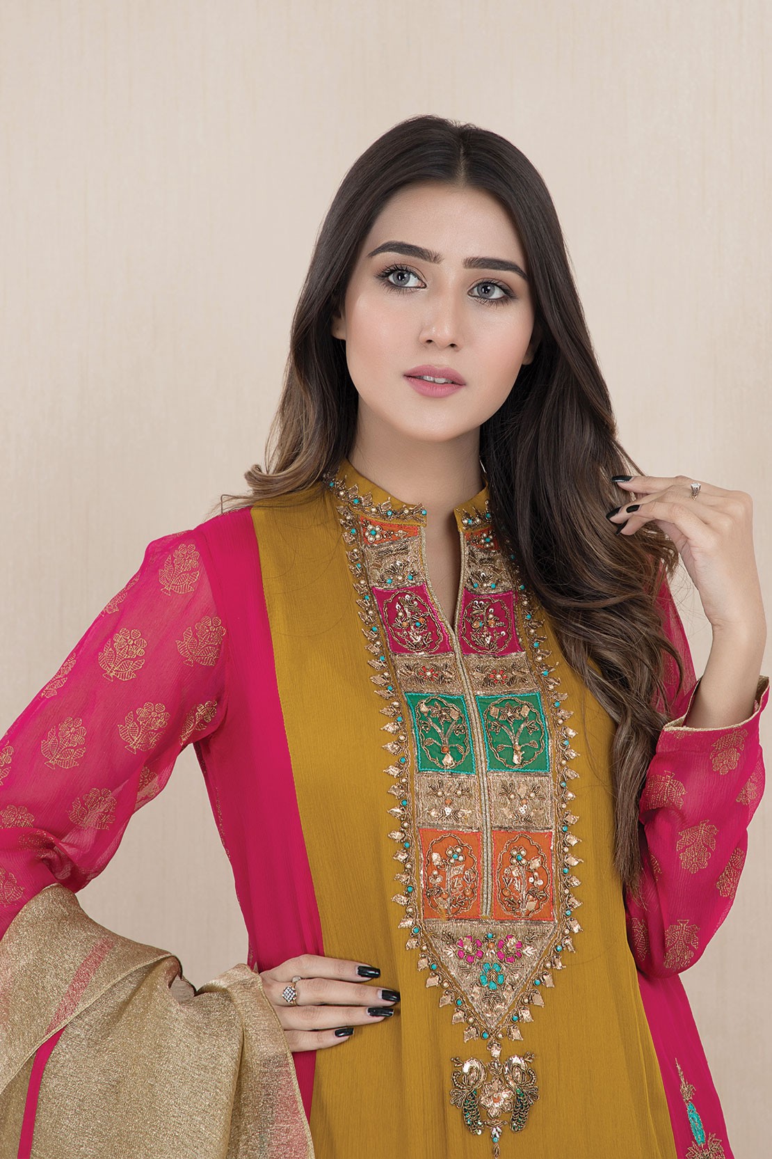 CHINYERE Pakistani Fashion Latest Women Best Winter Dresses 2019-2020 ...