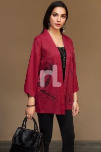 maroon kurti