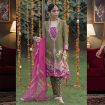 Dresses with Shawls Ethnic Fancy Winter Dresses Casual Shirts Designs