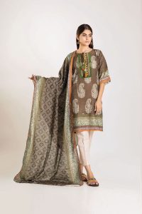 Khaadi Winter Dresses two piece suit DesignsWinter Dresses Designs