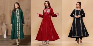 Mausummery Stitched Women Winter Dresses Designs 2022 Collection