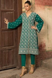 Chikan Kari Latest Women Designer Winter Dresses