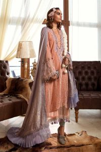Maria B Latest Winter Linen Dresses Fancy Shawl Collection
