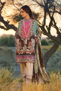 Sana Safinaz Winter Shawl Dresses Collection