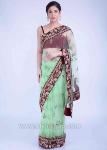 Latest Indian Party Wear Fancy Sarees Designs