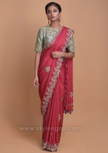 Latest Indian Party Wear Fancy Sarees Designs