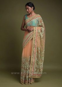 Latest Indian Party Wear Fancy Sarees Designs