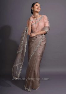 Latest Indian Party Wear Fancy Sarees Designs