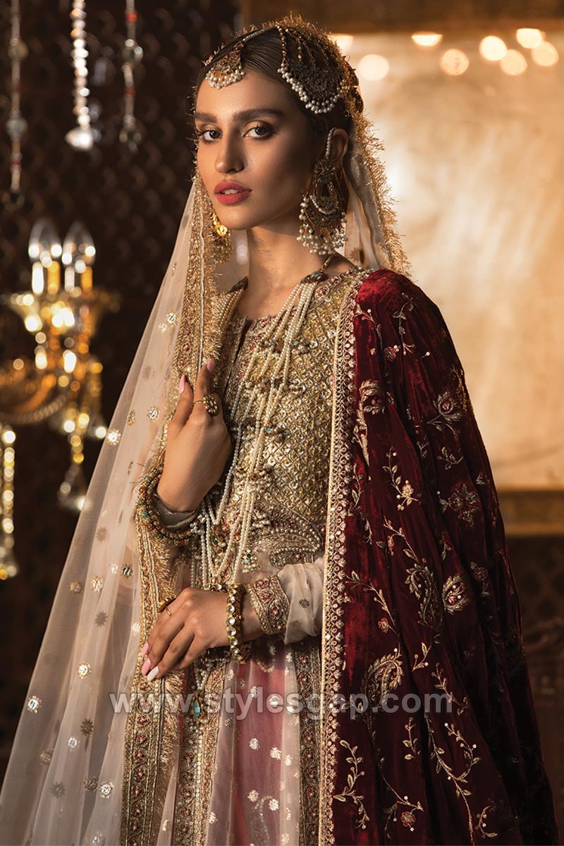 Maria B Latest Pakistani Formal Wedding Dresses Collection 22 23