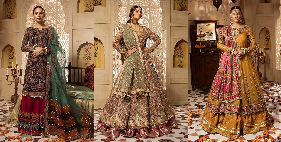 new style pakistani wedding dresses