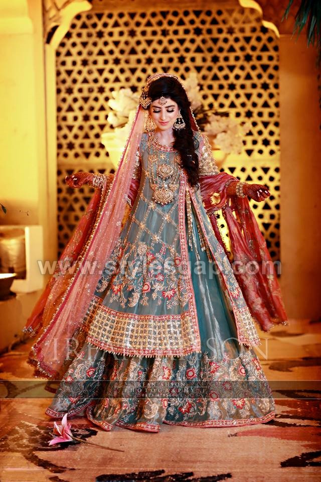 gown lehenga ki design